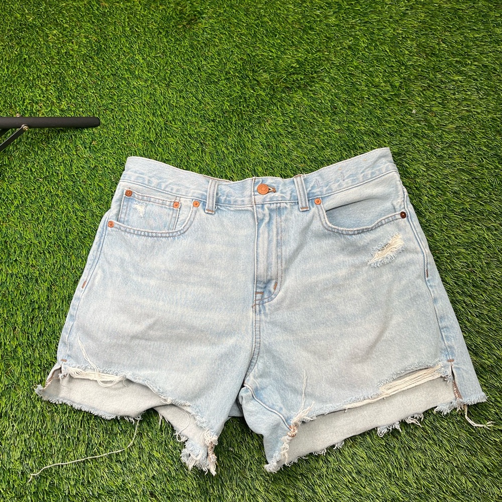 Madewell Light Blue Jean Shorts
